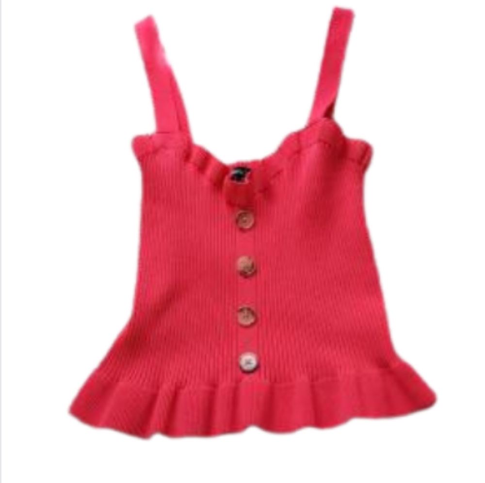 Hot Pink Flare top